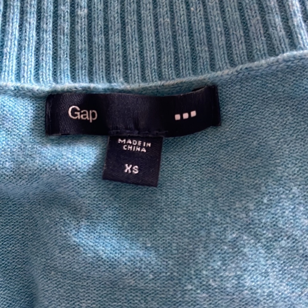 Turquoise, blue, sweater GAP - Picture 3 of 3